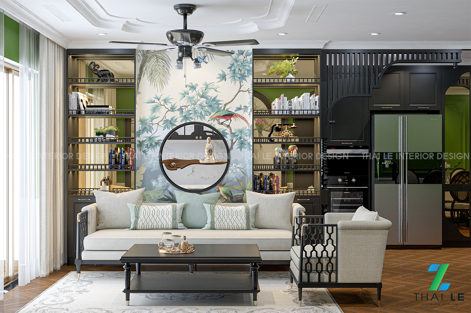 Thiết kế nội thất căn hộ The Horizon Q.7 - 123m2